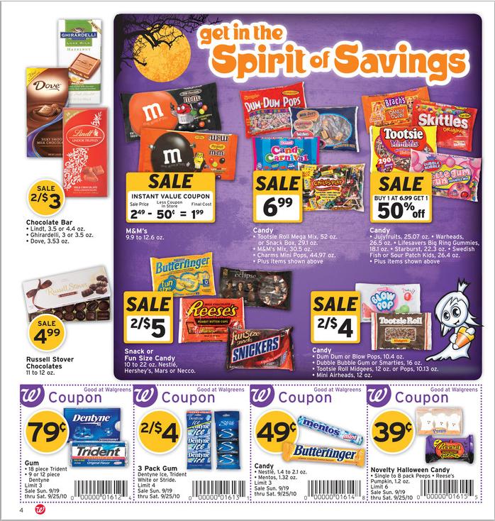 The Ghosts of Halloweens Past Walgreens Weekly Advertisement