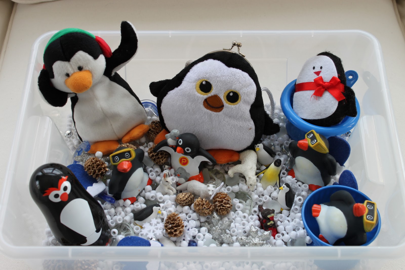 Playing House January Sensory Bins