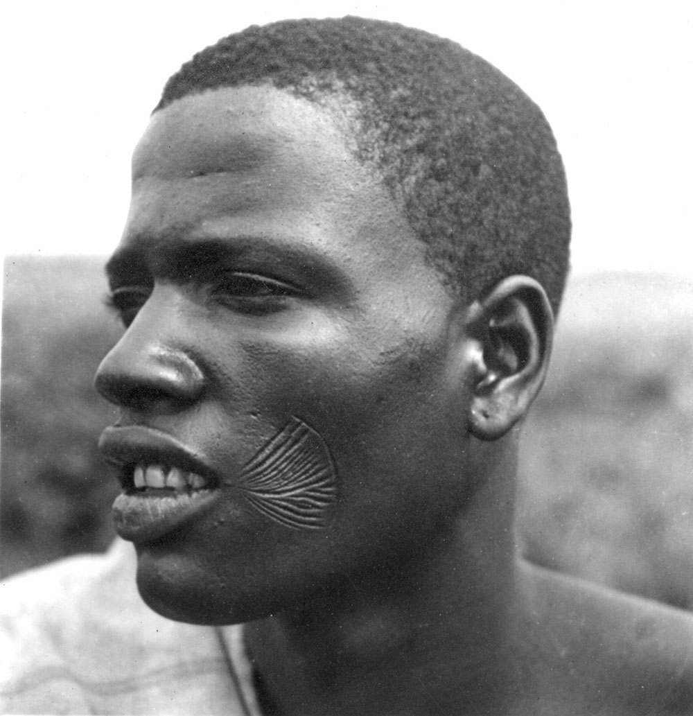 west african scarification
