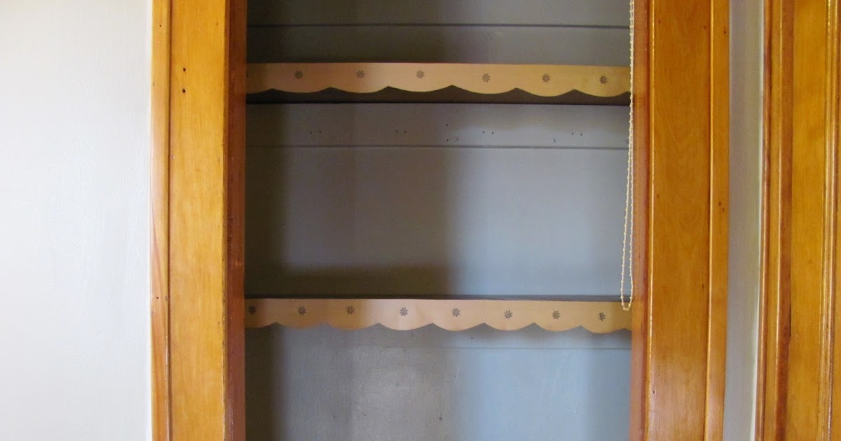 Pies and Aprons DIY shelf edging