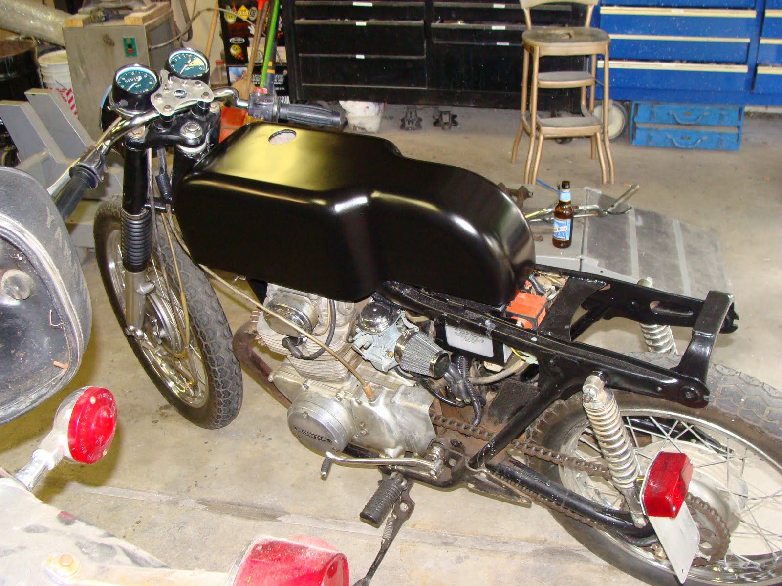 RAS Moto Cafe Fuel Tank Part Number 001