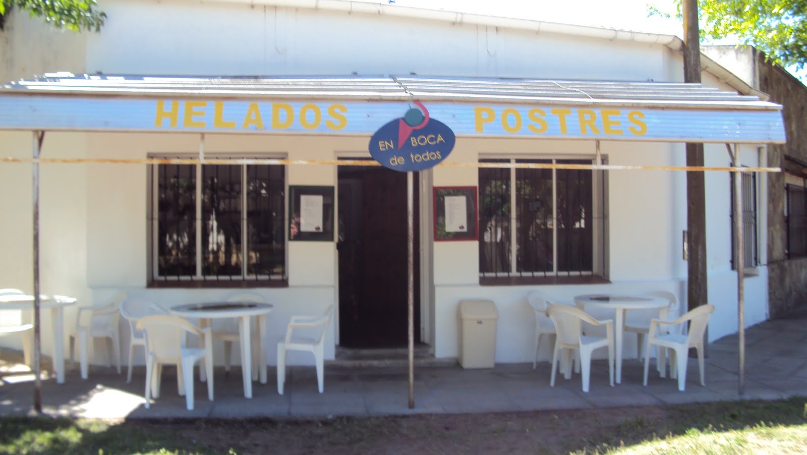 Del Valle! Inauguraciòn de la Heladeria" En Boca de Todos"