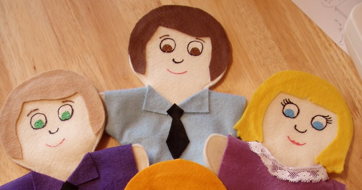 Outside the box! Puppet Theater Kit the "kid" puppets