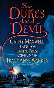 Review: Four Dukes and a Devil by Cathy Maxwell, Elaine Fox, Jeaniene Frost, Sophia Nash and Tracy Anne Warren.