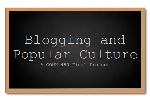 Blogging and Popular Culture
