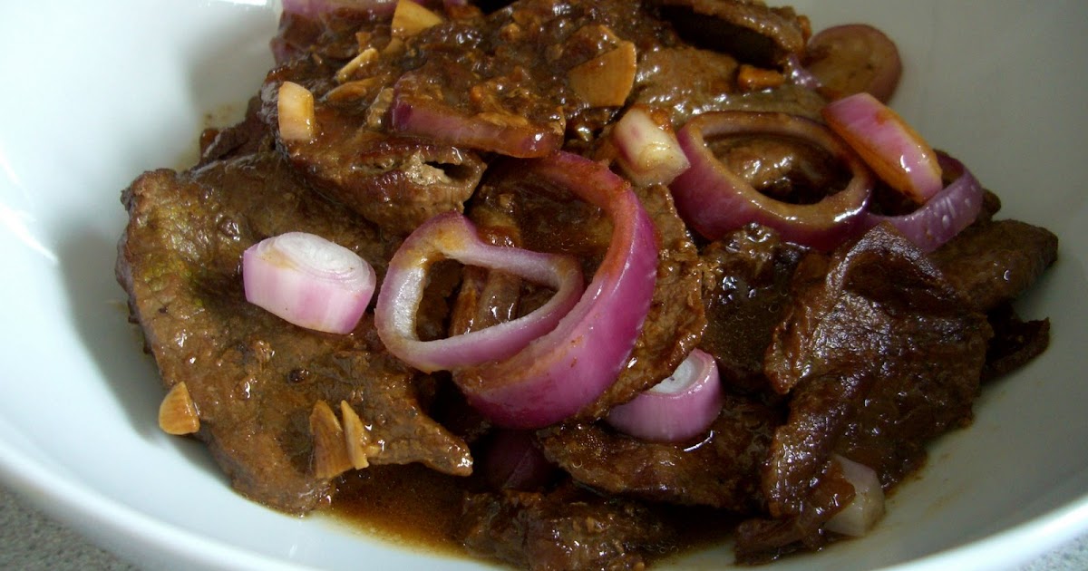 Pinoy Kain Tayo: Beef Steak Filipino Style Recipe
