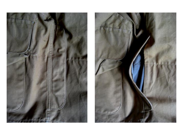 Jack Flynn Brand 1950"s Hunting Jacket Game or Poachers Pocket