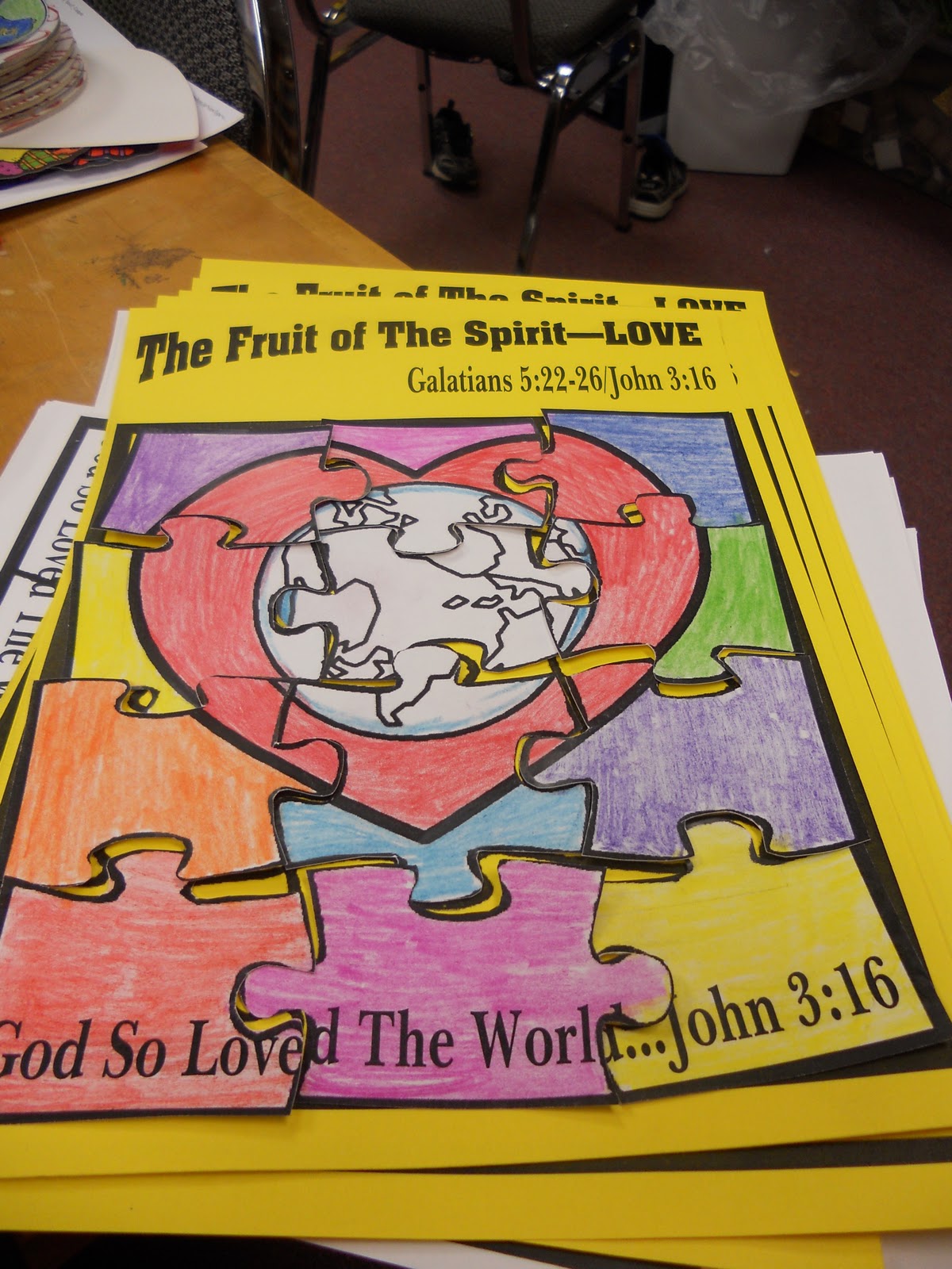 Hands On Bible Teacher: Fruit of the Spirit Lesson 3 LOVE