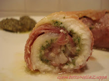 Involtini di sogliola al pesto di salvia