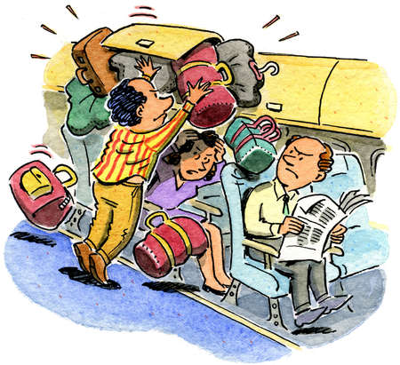 Overhead Luggage Compartment