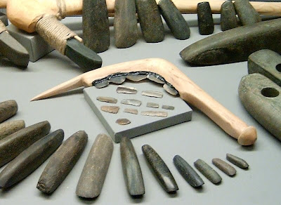 Reconstructed++Neolithic+tools+Museum+of