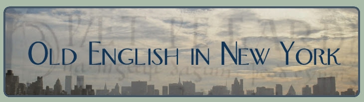 Old English In New York On A Poem Written In A Copy Of Beowulf