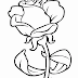 DESENHO DE ROSA PARA IMPRIMIR E COLORIR