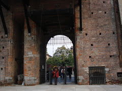 Ingresando al castillo Esforzesco