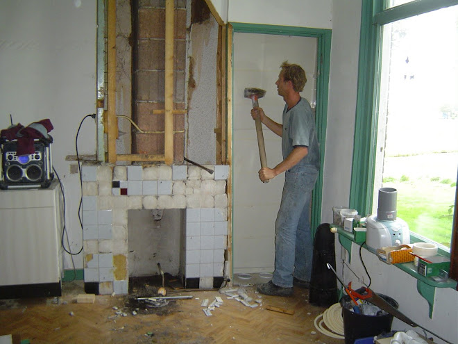 Slopen van de oude keuken sept 08