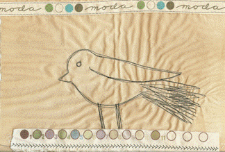 Stitched Bird