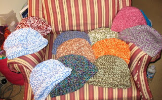 crocheted hats