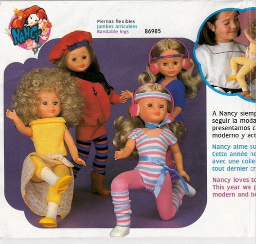 muñeca nancy gimnasta