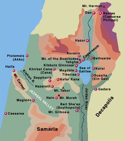 map of judea in jesus time