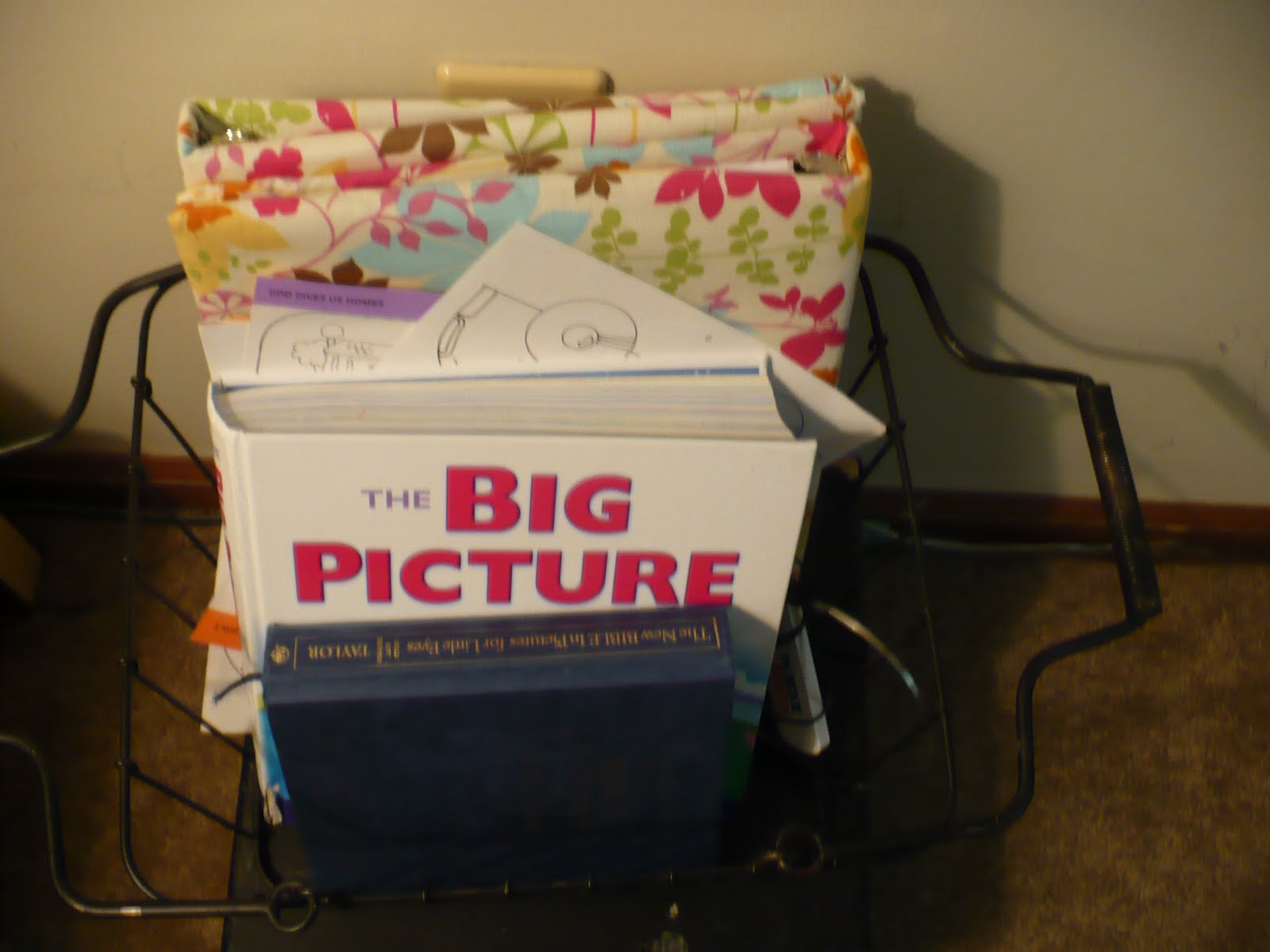 the homespun heart Bible Study Basket