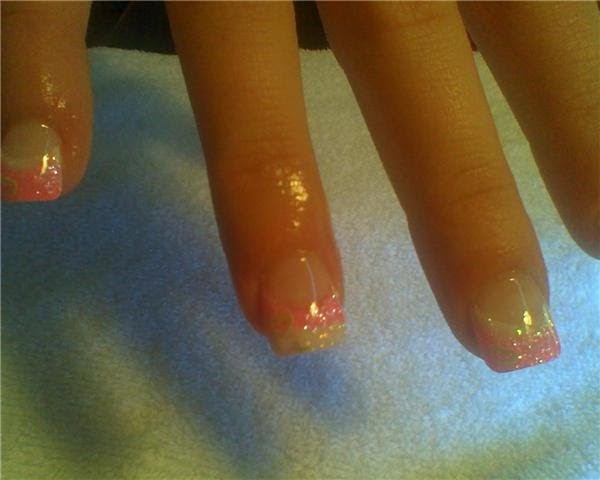 100+ awesome green nail art designs <em>B Dazzled Nail Design</em>: Little Green Hearts