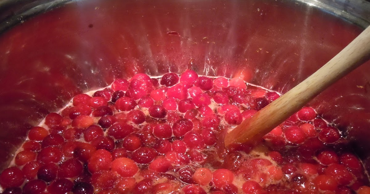Canning Cranberry Sauce My Angel's Allergies