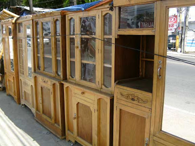 suspended cabinets millwork section elevation