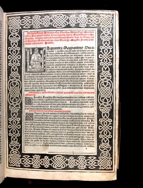 Historia's Books Summa de Arithmetica Luca Paccioli