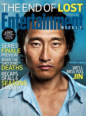 Entertainemnt Weekly Issue #1102 - May 14, 2010 - LOST Collector's Covers 6 of 10 - Daniel Dae Kim as Jin-Soo Kwon