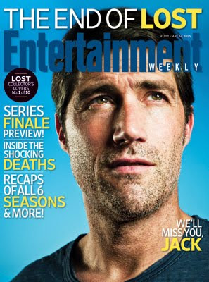 Entertainemnt Weekly Issue #1102 - May 14, 2010 - LOST Collector's Covers 1 of 10 - Matthew Fox as Jack Shephard