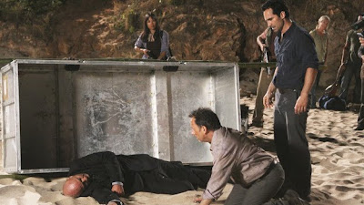 Lost - LA X - Terry O'Quinn as John Locke, Michael Emerson as Ben Linus and Nestor Carbonell as Richard Alpert