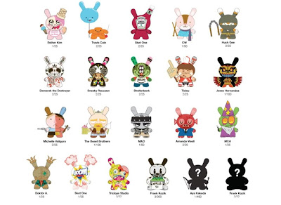 Kidrobot - Dunny Series 2010 Checklist and Ratios