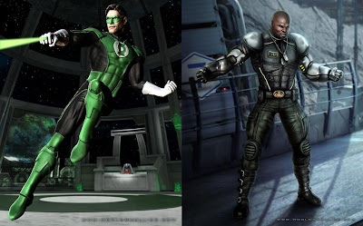 Mortal Kombat vs. DC Universe - Green Lantern and Jax