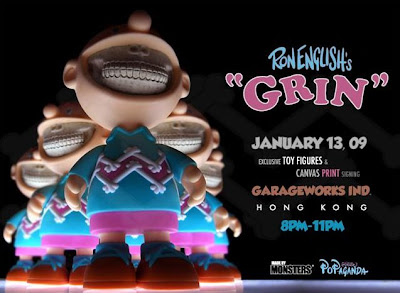Ron English - Charlie Grin Designer Vinyl Figure Release Party