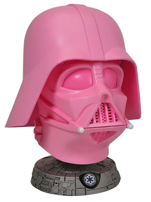 darth vader mask. For every pink Darth Vader