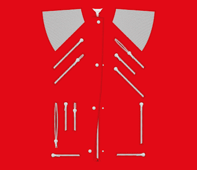 Threadless - Beat It Michael Jackson Inspired T-Shirt by Adam Benjamin White