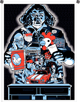 Damon, Carlton and a Polar Bear’s Limited Edition Lost Prints - The Numbers by Tim Doyle