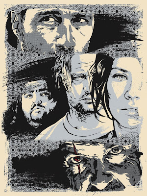 The End Silver Variant LOST Screen Print by Joshua Budich