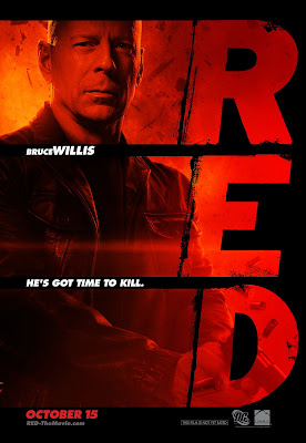 RED One Sheet Character Movie Posters - Bruce Willis as Frank Moses