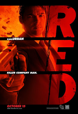 RED One Sheet Character Movie Posters - Karl Urban as William Cooper