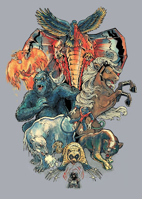Threadless - The X-Menagerie by Alice X. Zhang and Peter Kramar