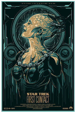 Star Trek: First Contact Screen Print by Ken Taylor