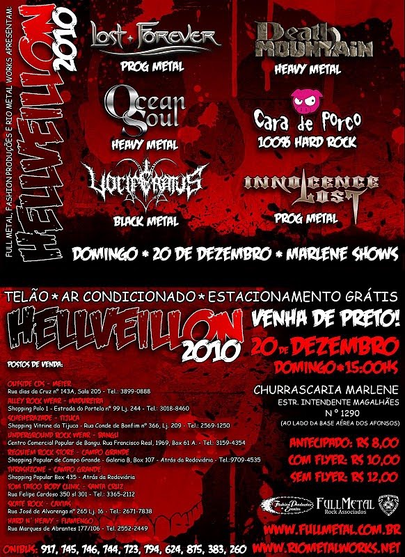 ARISE! apóia os seguintes eventos: