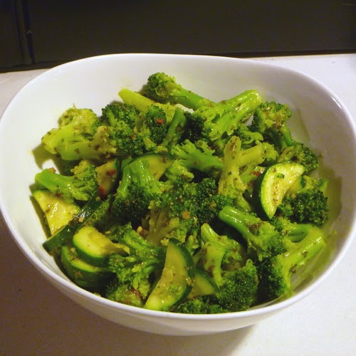 Cookistry Broccoli and Zucchini with Pesto