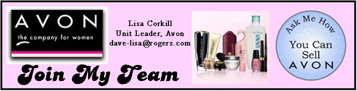 Lisa Corkill - Avon Team Leader, Join my team!
