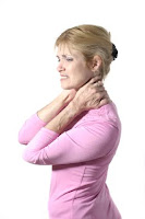 Woman Experiencing Neck Pain