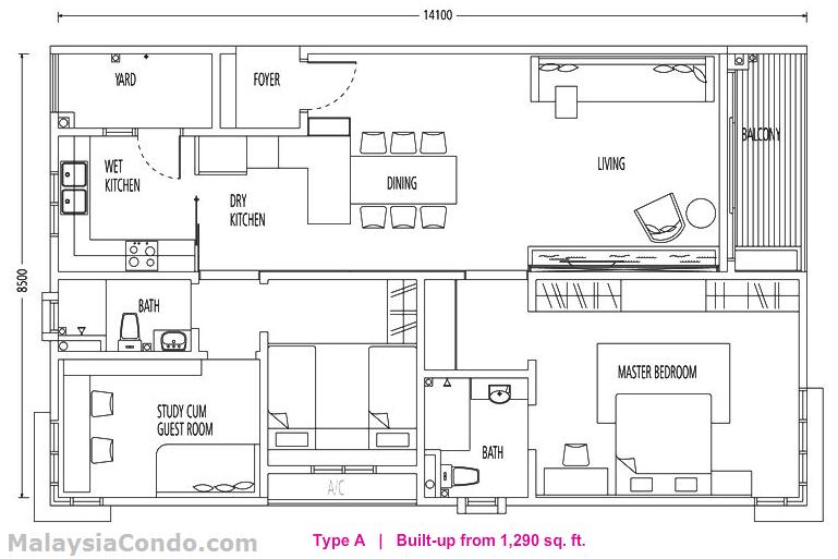Ampang Putra Residency Malaysiacondo