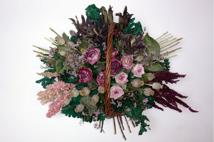 Un cesto di fiori...