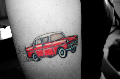 Car Tattoo Picture