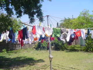 Esse varal é padrão em todas as casas